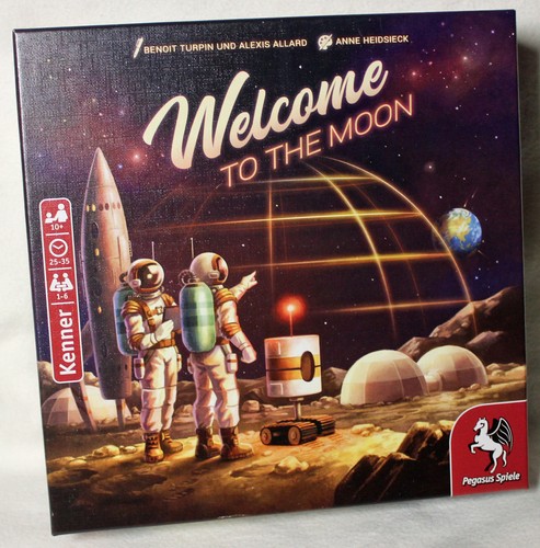 Welcome the moon - welcome, pegasus