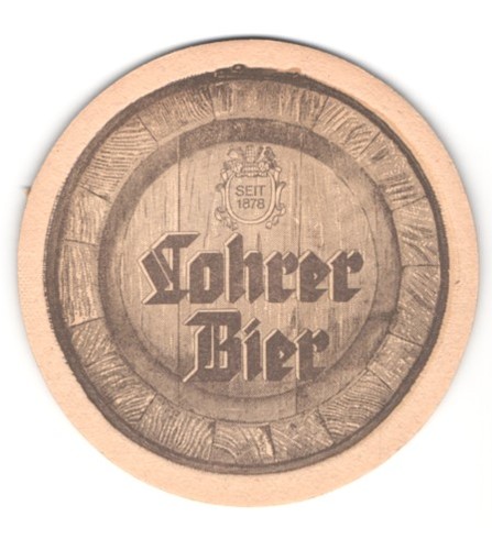 Bierdeckel frankenthal hofgut - frankenthal,,