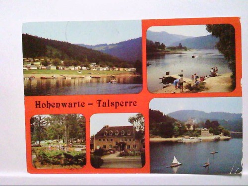 Hohenwarte talsperre - ak, hohenwarte-talsperre