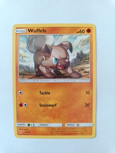 Pokémon karte wuffels - pokémon,