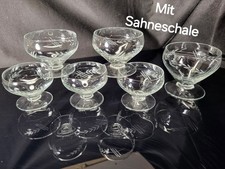 6x zarte Eierlikörgläser 1x