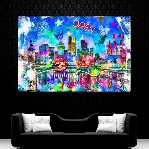 Leinwand bilder xxl abstrakt - leinwand,