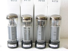 EL34 tube Röhre Mullard Blackburn xf2 O-getter matched quad
