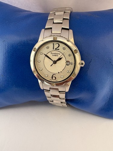 Casio damen glanz uhr diamant - damen,