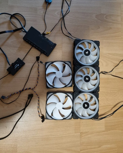 Corsair rgb lüfter set - corsair, lüfter-set