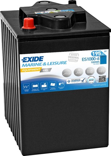 Exide es1000 gel - gel, batterie