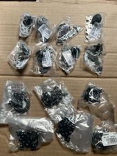 HSI Möbelgriffe  gemischt schwarz Griff + Ring  / Aktion Cont2Pal4K4N24