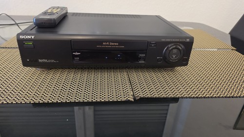 Vhs videorecorder sony - videorecorder,