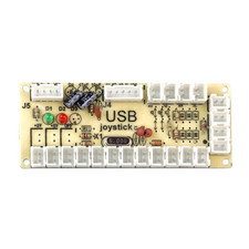 Zero Delay Arcade USB Encoder, mit Kabelset, für bspw Raspberry Pi, USB Kabel