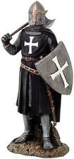Figur Kreuzritter Ritterfigur