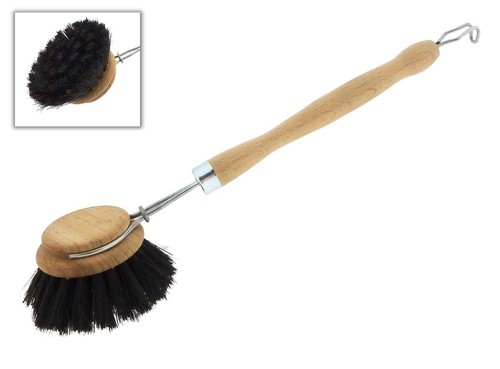 Spülbürste roßhaar schwarz - spÜlbÜrste,