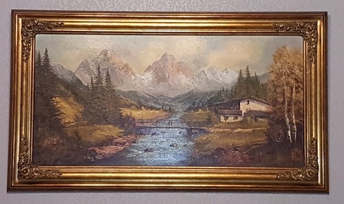 Cassato ölgemälde watzmann - h.cassato,