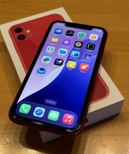 Apple iPhone 11, Rot, 128 GB, Model A2221, Gebraucht, sehr gut erhalten  