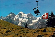 Sessellift Chairlift Telesiege Sesselbahn Kandersteg Oeschinen Bluemlisalp