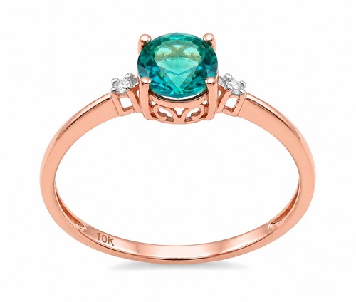 Echter blauer zirkon - echter, kt