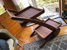 Jutlandia Teak Holz Teewagen Beistellwagen