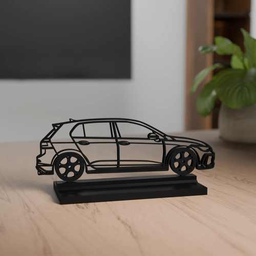 Golf gti clubsport - modell, 3d