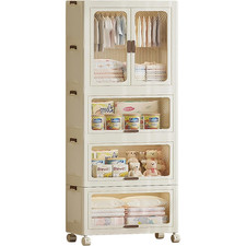 Stufiger kleiderschrank mit - 4-stufiger,