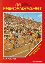 15F) DDR  28. Friedensfahrt 1982,  Programm Heft  Radfahren Radrennen Werbung