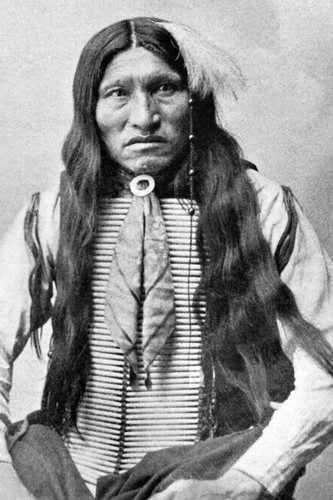 Indianer häuptling kicking - indianer,