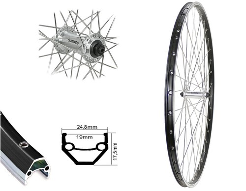 Vorderrad mtb shimano - vorderrad,