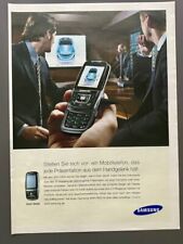 Samsung SGH-D600 Mobiltelefon Handy Original 2005 Vintage Ad Werbung Reklame