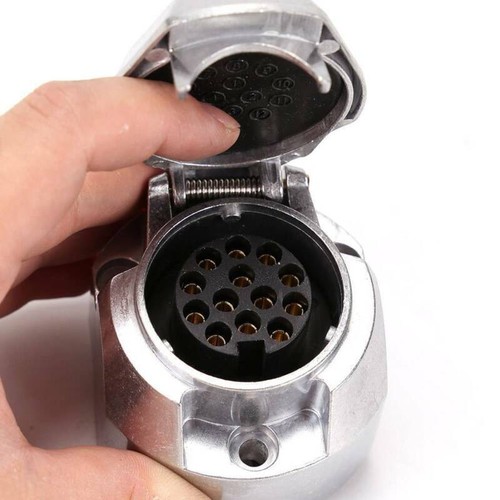 Neu metall steckdose - 13pol, aus