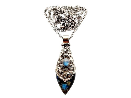 Vintage-Sterlingsilberkette