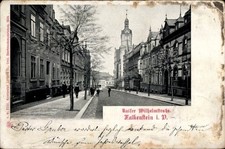 Ak Falkenstein im Vogtland, Kaiser Wilhelm Straße - 4678184