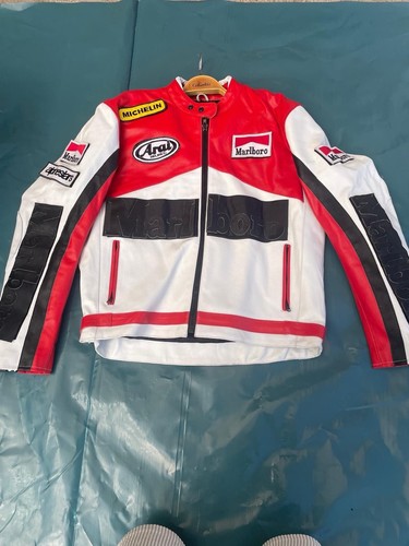 Marlboro racing lederjacke - racing,