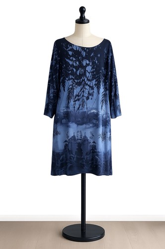 Desigual blaues kleid tunika - desigual,