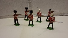 Set Englische Guards Marines von Britains Zinnsoldaten Bleifiguren 54mm 1:32