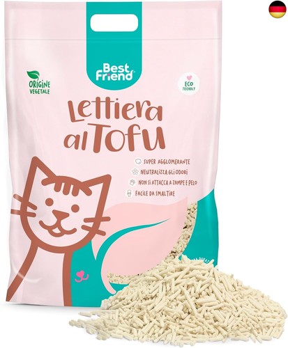 Best friend tofu katzenstreu - tofu,