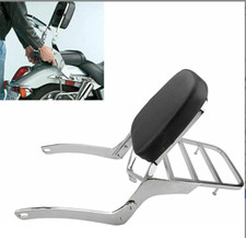Abnehmbar Rückenlehne Sissybar Gepäckträger für Yamaha XV125 250 Virago 1988-11
