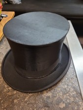 Alter Klappzylinder Chapeauclaque Zylinder Hut  Chapeau Claque Klapphut