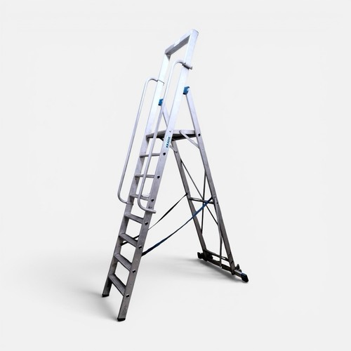 Krause alu klappleiter mit - alu-klappleiter,