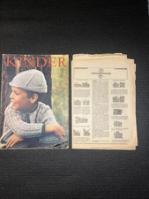 MODISCHE MASCHEN - KINDER 1968 - VERLAG FÜR DIE FRAU - STRICKZEITUNG- HANDARBEIT