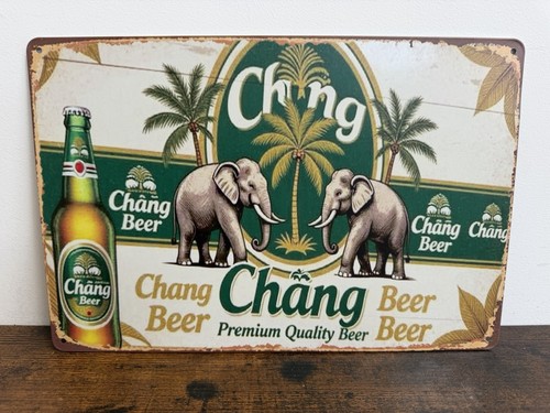 Chang beer bier werbeschild - beer,