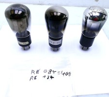 Telefunken Röhre RE084=408, RE134, 034 Triode  Radio NF Röhrentechnik I673