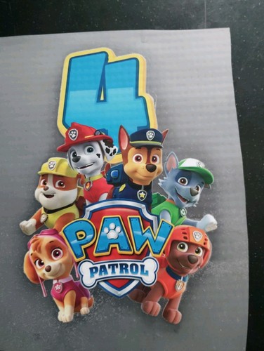 Bügelbild paw patrol hunde - bügelbild,