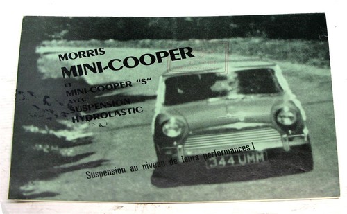 Morris mini cooper - mini-cooper, s