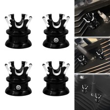 4x Schwarz Kopfschraube Topper