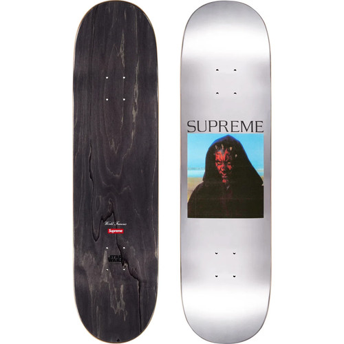 Supreme sith skateboard silver - supreme,