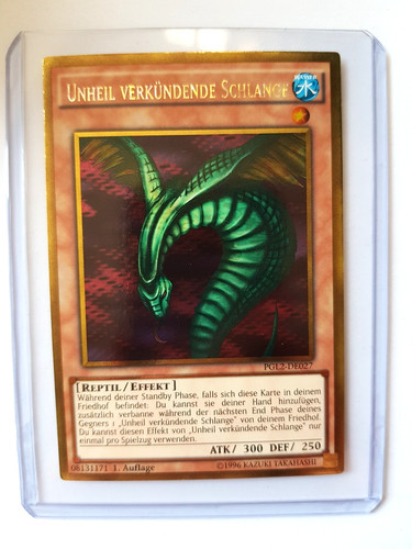 Unheil verkündende schlange - unheil,