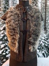 Pelz Fell Weste Larp