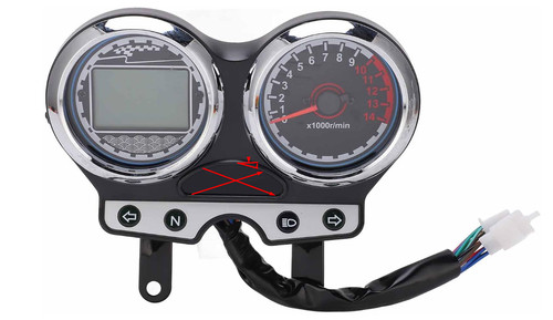 Akozon motorrad drehzahlmesser - motorrad,