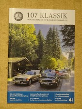 Mercedes 107 Club Zeitung 4/2022 280 300 350 450 500 SL SLC