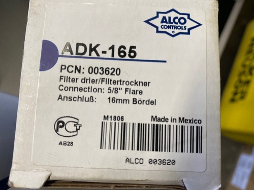 Alco adk 165 filtertrockner - alco, adk-165