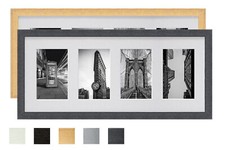 Collage Holz Bilderrahmen