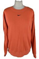 NIKE Pullover orange Rundhals